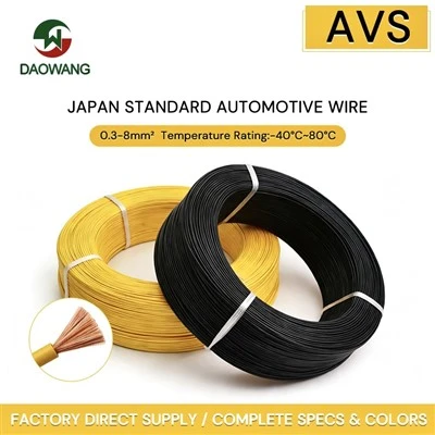 AVS 8mm2 Cable